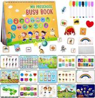 📚 uomnicue montessori busy book: 30 themes, interactive learning for 3-6 year olds in preschool, autism sensory & kindergarten logo