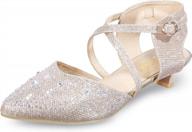 silver gold black idifu women's sequins wedding kitten heel shoes - perfect for bridal dances! логотип