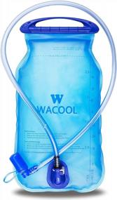 img 4 attached to BPA-Free PEVA Hydration Pack Bladder - WACOOL 2L/2Liter/70Oz Or 3L/3Liter/100Oz Capacity, Leakproof Water Reservoir
