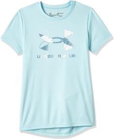 img 3 attached to Girls' Clothing: Active - Under Armour Graphic Short Sleeve T-Shirt