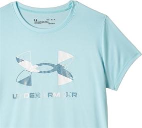 img 1 attached to Girls' Clothing: Active - Under Armour Graphic Short Sleeve T-Shirt