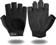 fitness gloves for men and women - ideal for gym training, weight lifting, crossfit, bodybuilding logo