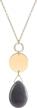 women's fashion jewelry - komking long pendant necklace, elegant and stylish y-shaped necklace for girls logo