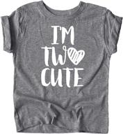 adorable olive loves apple birthday girls' tops, tees & blouses for toddlers logo