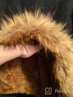 img 1 attached to Men'S Fur Collar Hooded Down Jacket - Windproof & Warm For Winter Weather review by Dana Mahendra