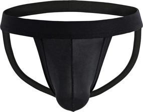 img 3 attached to Eywlwaar Athletic Supporter Jockstrap Underwear Men's Clothing , Active