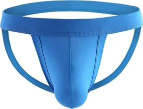 img 1 attached to Eywlwaar Athletic Supporter Jockstrap Underwear Men's Clothing , Active