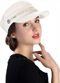 img 1 attached to Stylish And Versatile Women'S Fiddler Cap – Perfect For Any Occasion!