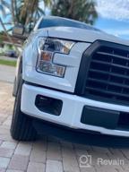 img 1 attached to Enhance Your Driving Experience: Waterproof LED Fog Lights For Ford F150 And F250 Super Duty - 36W, 4 Inch - Easy Assembly, Black (2015-2020) review by George Walker