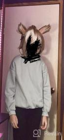 img 7 attached to DAZCOS женский аяка серебряный градиент высокий хвост косплей парик с заколкой для волос для костюма на Хэллоуин