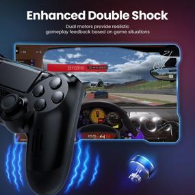 img 2 attached to P4 Wireless Controller Enhanced With 1000MAh Battery, Dual Vibration, 6-Axis Motion, Headphone Jack - Compatible With P4/Slim/Pro/PC For Optimal Gaming Experience