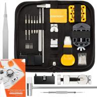 eventronic watch repair kit: professional battery replacement & link removal tool with 6 extra pins and 18 sizes of band pins logo