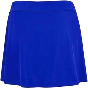 img 1 attached to NONWE Women's Stretchable Skirted 12 - Women's Clothing for Swimsuits & Cover Ups