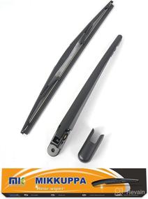 img 4 attached to 🔧 MIKKUPPA Rear Wiper Arm Blade Assembly Replacement for Subaru Forester, Outback, Impreza 2002-2016 - Improved Back Windshield Wiper for Optimal Performance