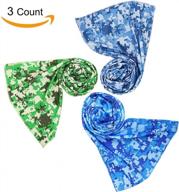 3 pack cooling towel sport towel yoga microfiber snap 36x12 inches gym golf exercise workout fitness travel camping outdoor activities logo