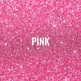 img 3 attached to Pink Glitter Powder For Tumblers Resin Crafts, Cosmetic Nail Face Body Painting Hair - YGDZ 140G 4.93OZ