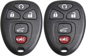 img 4 attached to 🔑 CAUORMOTE Keyless Entry Remote Car Key Fob for Chevy Cobalt Malibu/Buick Lacrosse/Saturn Aura Sky/Pontiac G5 G6 Grand Prix - KOBGT04A/22733524