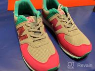 img 1 attached to 574 V1 Winter Suede Lace-up Sneaker for Kids by New Balance review by Branden Type