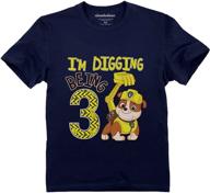 tstars digging birthday official toddler boys' clothing - tops, tees & shirts logo