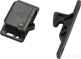 img 1 attached to 🚪 Enhanced RV Black Push Latch - Decorite 5838 - 5lb - C3-805 - H315 (1)