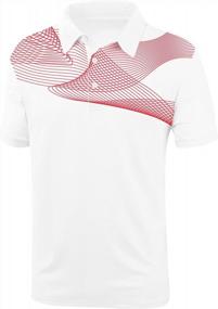 img 3 attached to Men'S Athletic Short Sleeve Golf Polo Shirts For Tennis And ZITY T-Shirt
