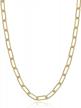 stylish chunky gold necklaces for women - 14k gold plated choker options logo