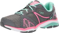 womens cross training black ryka blaze women's shoes : athletic logo