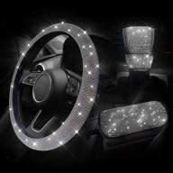 bling car accessories set for women interior accessories ~ steering wheels & accessories логотип