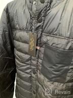 img 1 attached to Men'S Winter Puffer Jacket With Quilted Padding And Hood By Bellivera Parka review by Chris Morales