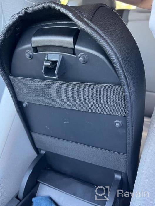 img 1 attached to Custom Fit JDMCAR Center Console Cover With Black Trim For Toyota RAV4 Accessories 2019-2023, Including 2021-2022 RAV4 Prime - Protective Pad Protector Lid - Improve Your Vehicle'S Interior review by Frankye Sherman