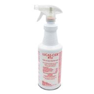 🧼 lucas-cide rtu hospital grade salon & spa disinfectant spray 32oz - effective and convenient sanitizing solution logo