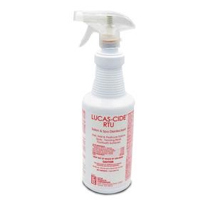 img 4 attached to 🧼 LUCAS-CIDE RTU Hospital Grade Salon & Spa Disinfectant Spray 32oz - Effective and Convenient Sanitizing Solution