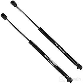 img 1 attached to 🚪 High-Quality Rear Window Glass Gas Springs Lift Supports Struts 6607 for 2005-2013 Pathfinder (Pack of 2) - Ensure Smooth Rear Window Operation!