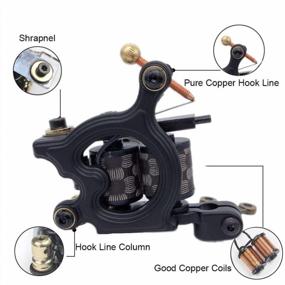 img 2 attached to CINRA 2Pcs Liner And Shader Coil Machine Kit Professional For Beginers And Artists