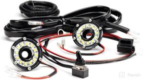 img 2 attached to 💡 Enhance Your Vehicle's Visibility with KC HiLiTES 355 Cyclone LED Universal 2-Light Under Hood Wiring Kit