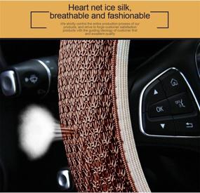 img 2 attached to Car Steering Wheel Cover Interior Accessories , Steering Wheels & Accessories