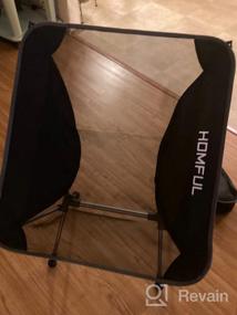 img 7 attached to Ultralight Camping Chair With 300Lbs Capacity & Storage Bag For Outdoor Activities