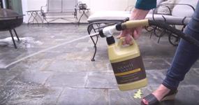 img 1 attached to 🧼 Granite Gold Stone Outdoor Cleaner: Ultimate Deep Cleaning for Natural Concrete Patios, Decks, Driveways - 64 Fl Oz