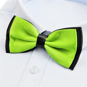 img 3 attached to 🎩 Fancy Adjustable Wedding Party Men's Bowtie: Enhance your Style with Classy Accessories