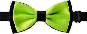 img 2 attached to 🎩 Fancy Adjustable Wedding Party Men's Bowtie: Enhance your Style with Classy Accessories