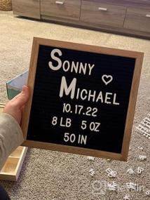 img 6 attached to 12X18 Letter Board Set - 690 PRECUT Letters, Stand, Cursive Words & Upgraded Wooden Sorting Tray (Black)