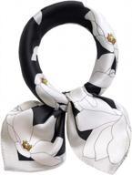 ultimate comfort: mulberry breathable lightweight neckerchief headscarf - essential men's accessory for scarves logo