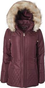 img 4 attached to Sportoli Midlength Quilted Alternative Zip Off Women's Clothing - Coats, Jackets & Vests