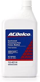 img 1 attached to 🔧 ACDelco GM Original Equipment 10-4014: High-Quality Friction Modified Synchromesh Transmission Fluid - Reliable 1 qt Solution