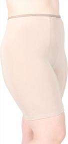 img 4 attached to Ultra High Waist Anti-Chafing Shortlette Slipshort 6.5 Inches