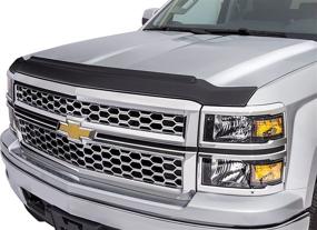 img 2 attached to AVS Aeroskin II Hood Protector For Chevy Silverado 1500: Low Profile Textured Black, Flush Mount, Perfect Fit