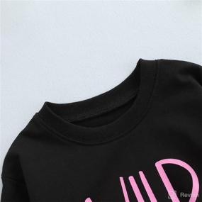 img 3 attached to Toddler Crewneck Sweatshirt Oversized Pullover Apparel & Accessories Baby Boys : Clothing