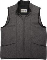 men's stormy kromer outfitter vest - fall weather protection logo