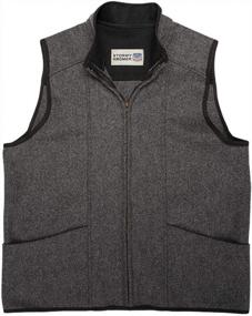 img 4 attached to Men'S Stormy Kromer Outfitter Vest - Fall Weather Protection