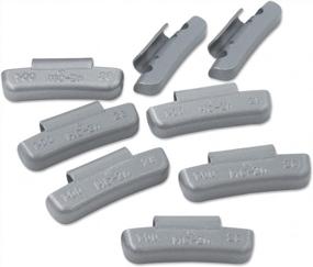 img 1 attached to CKAuto MC-Series Zinc Coated Wheel Weights - 1Oz Clip-On Design, 25Pcs/Box - Perfect Addition For Wheel Balancing